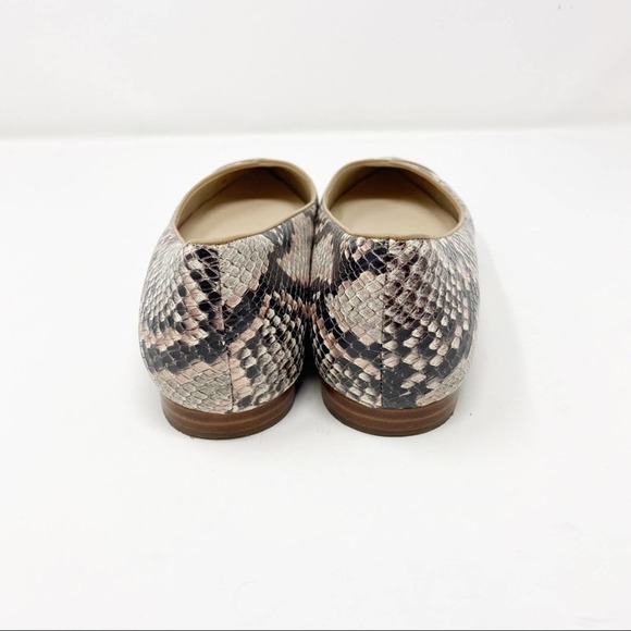 Cole Haan Gray and Tan Loafers Sleek Flats - Picture 7 of 10